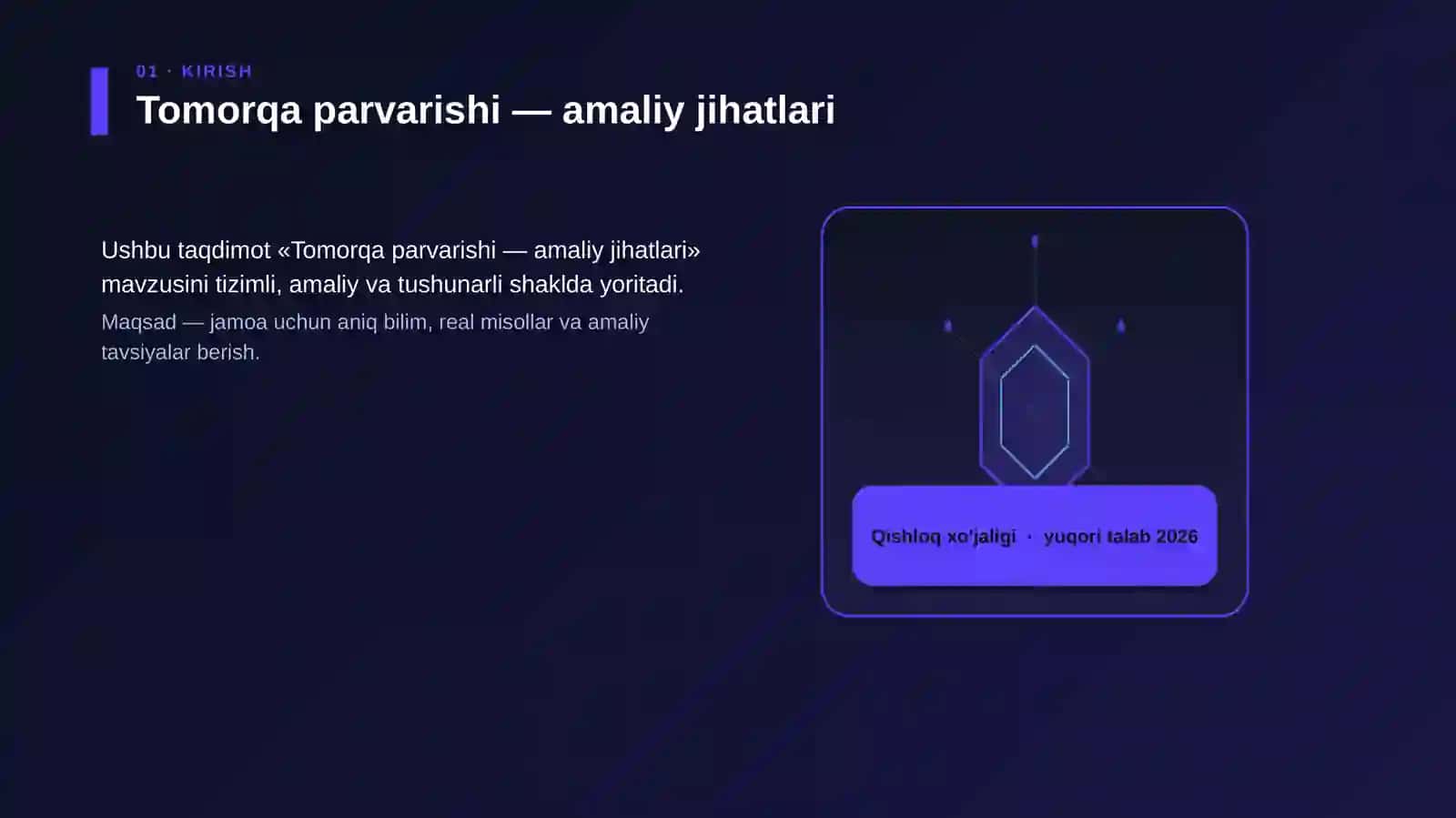 Tomorqa parvarishi — amaliy jihatlari 3