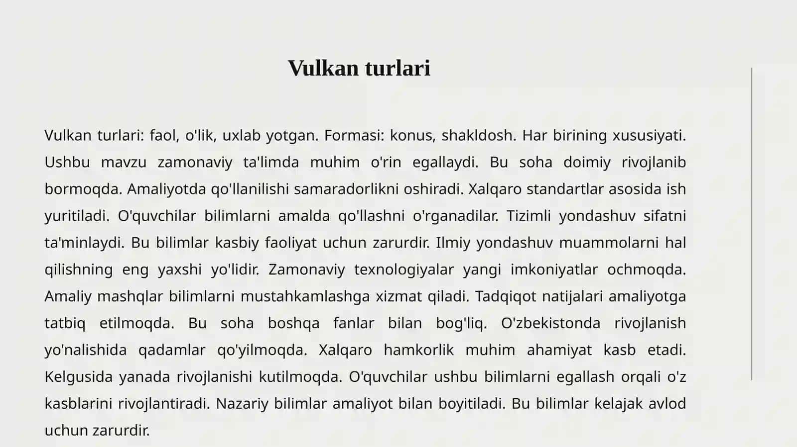Vulkan va uning mahsulotlari 3