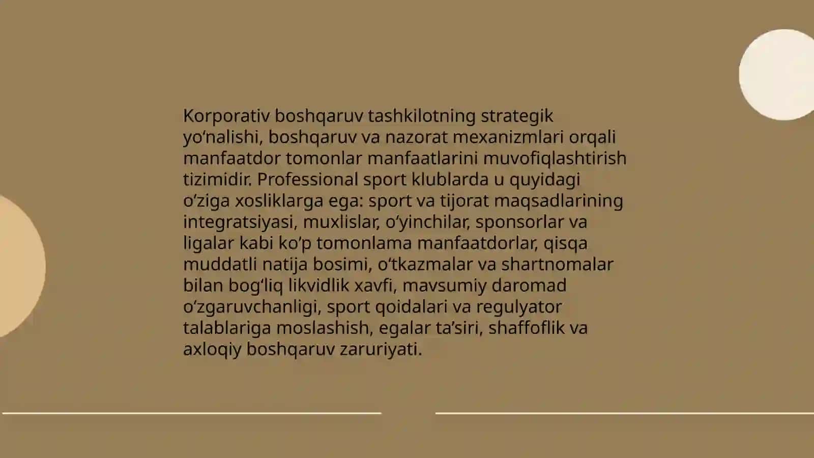 Professional sport klublarda korporativ boshqaruvni modellashtirishning o'ziga xos xususiyatlari 3