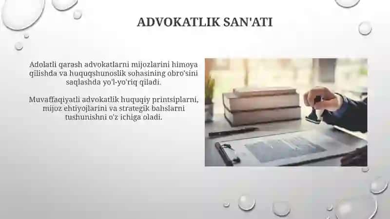Advokatlik San'ati 3