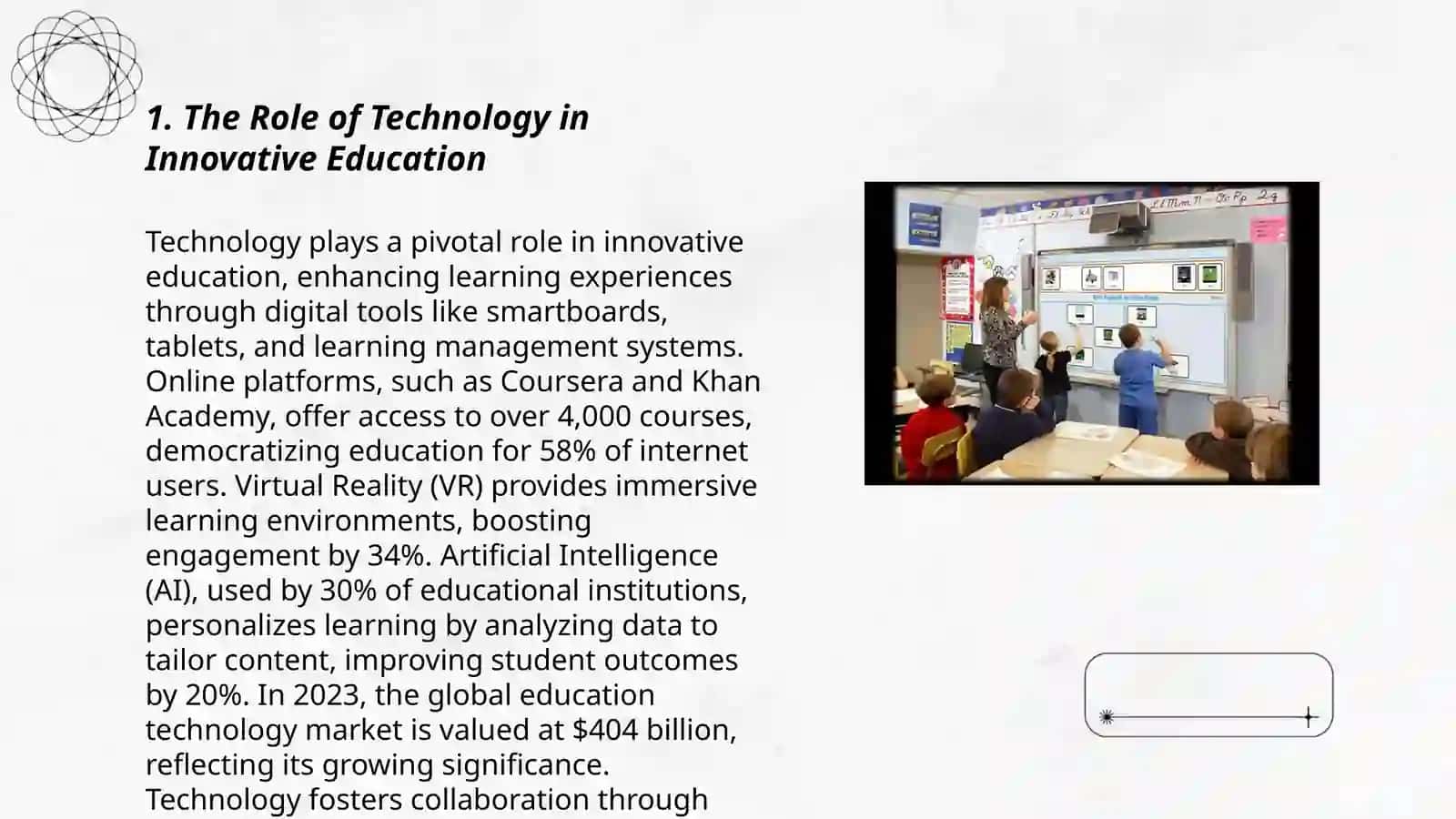 Views about Innovative education 3