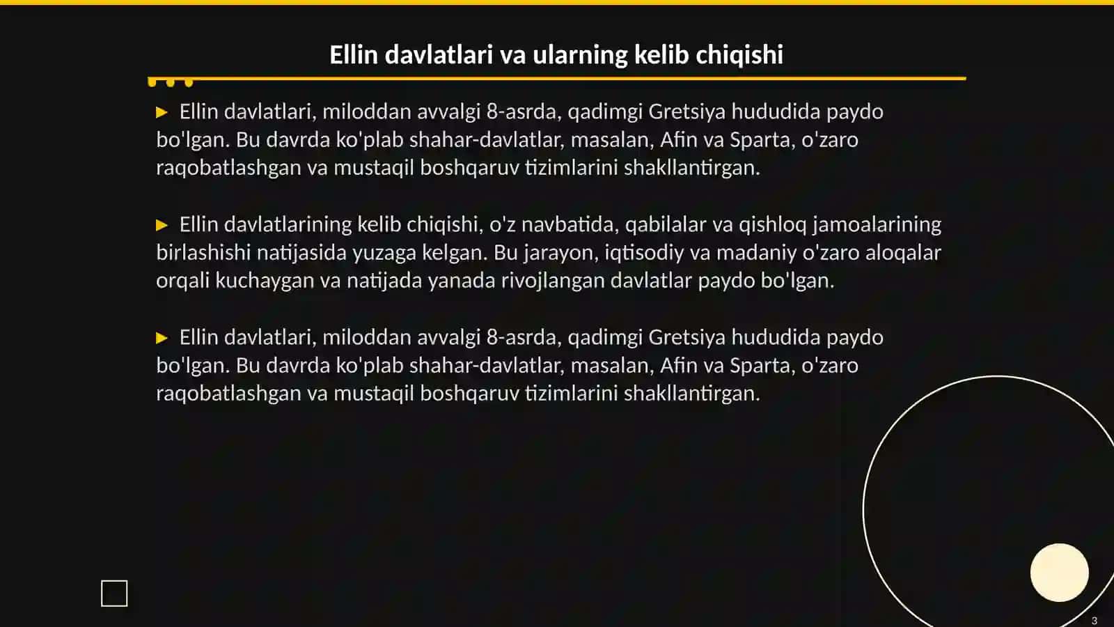 Elin davlatlari 3