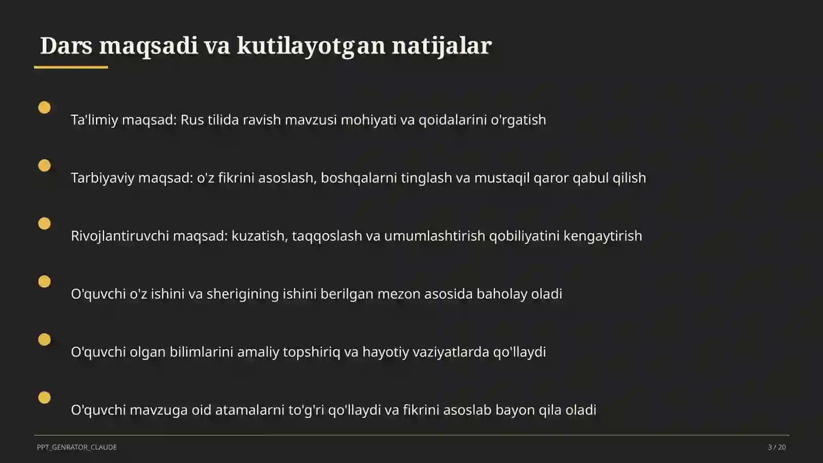 Rus tilida ravish (7-sinf) 3
