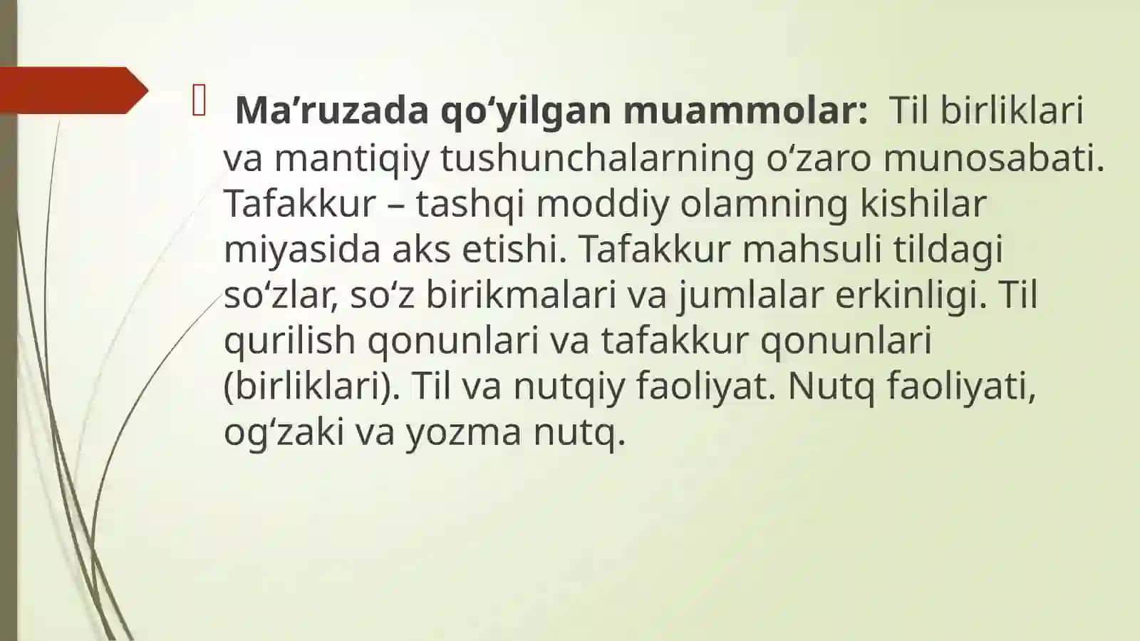 TIL VA TAFAKKUR 3
