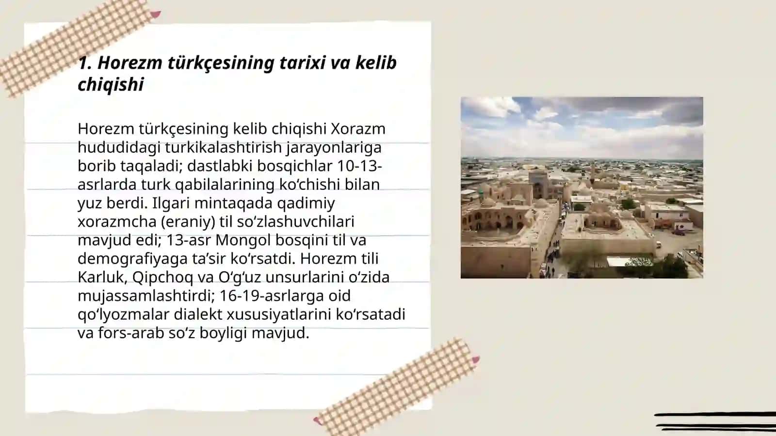 Horezm türkçesi 3