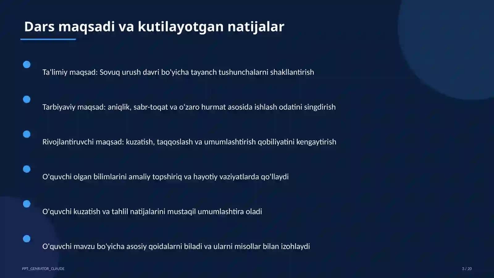Sovuq urush davri (10-sinf) 3