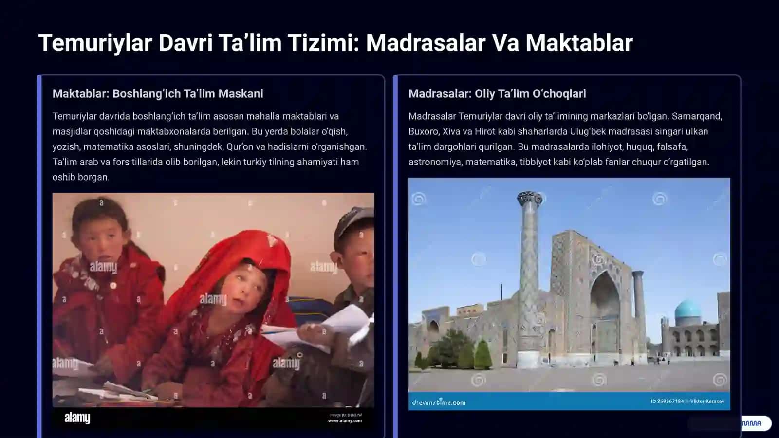 Temuriylar Davrida Ta’lim-tarbiya Va Pedagogik G’oyalar Taraqqiyoti 3