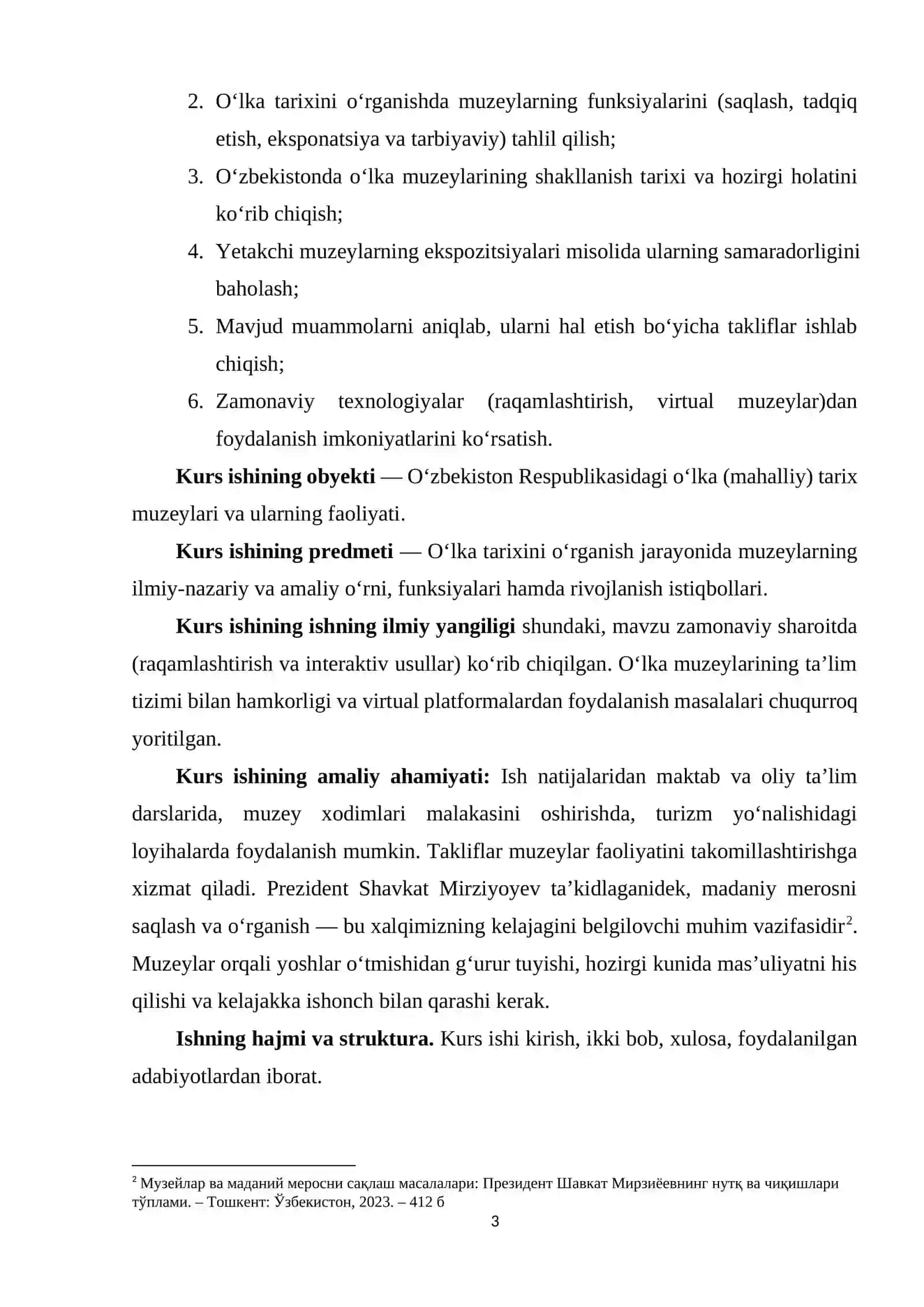 O‘lka tarixini o‘rganishda muzeylarning amaliy faoliyati va samaradorligi 3