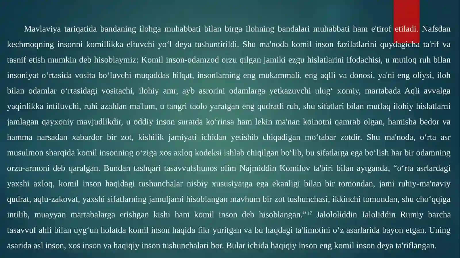 Rumiy va Shellerning inson tabiatiga oid qarashlari 3