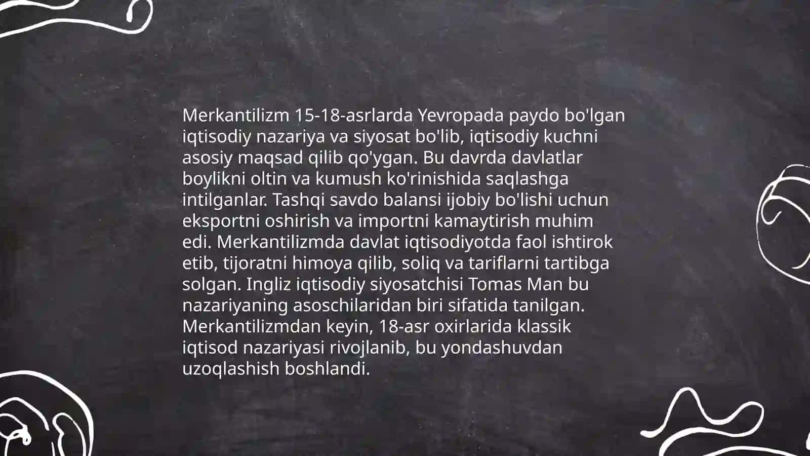 Ilk merkantilizm iqtisodiy ta'limotining mohiyati va ahamiyati 3