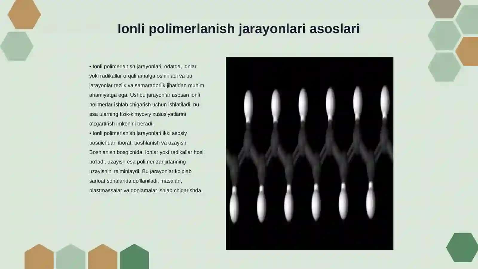 Ionli polimerlanish reaksiyalari 3
