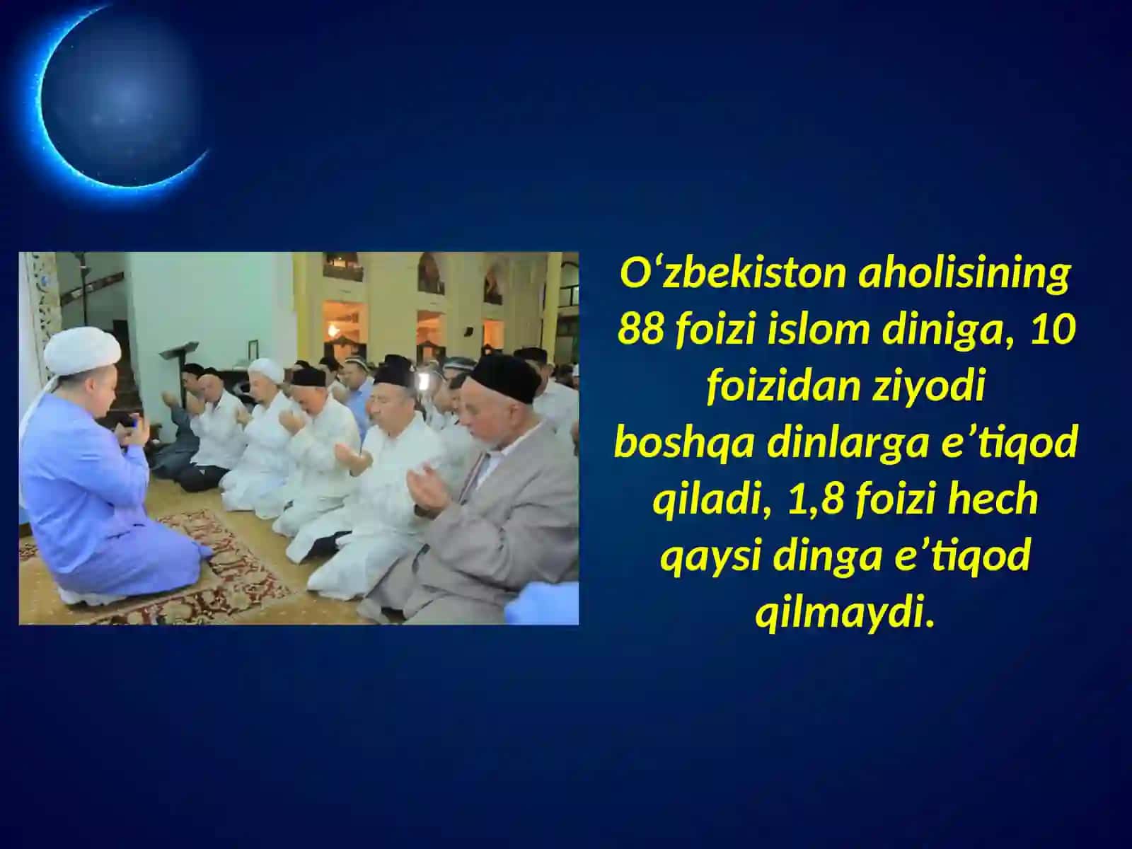 O‘zbekistonda  konfessiyalararo  munosabatlar 3