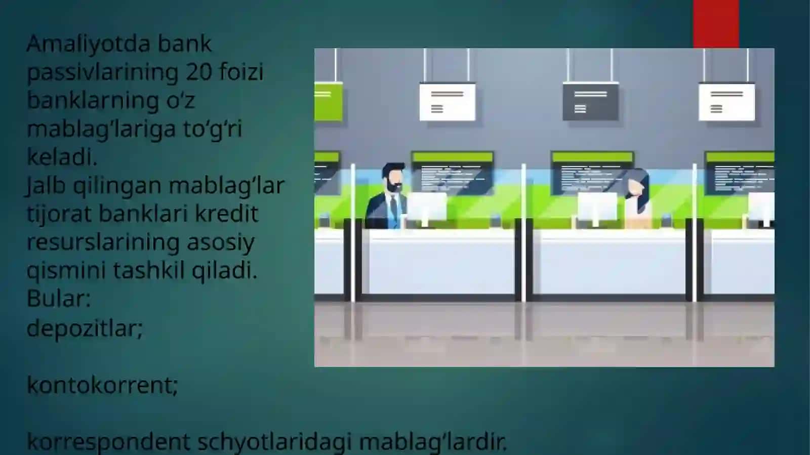 Tijorat banklarining passiv opertasiyalari 3