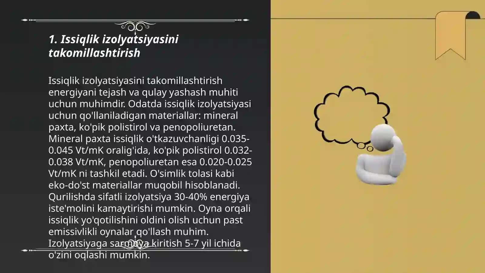 Energiya samaradorligini oshirishning muhandislik usullari 3
