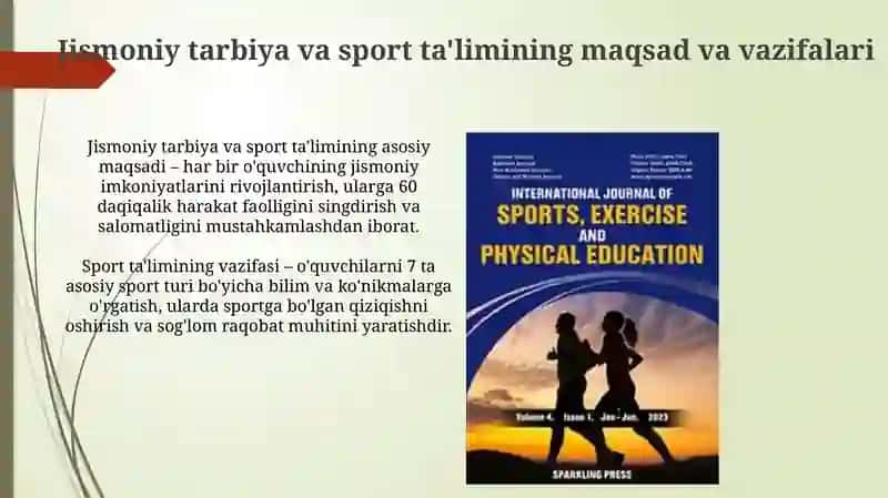 Jismoniy tarbiya va sport ta'limini loyihalashtirish va boshqarish 3