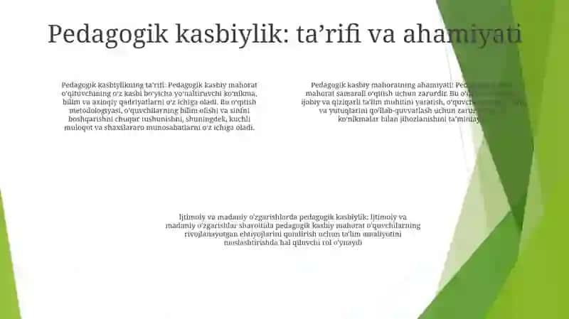 Ijtimoiy-Madaniy O'Zgarishlar Sharoitida Pedogogik Professionalizm Va Pedogogik Ta'Lim 3