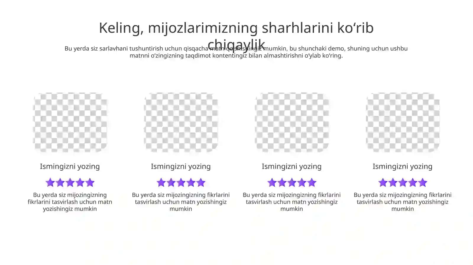 Client Feedback Taqdimoti (11 Slayd) 3