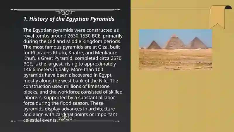 Egyptian pyramids 3