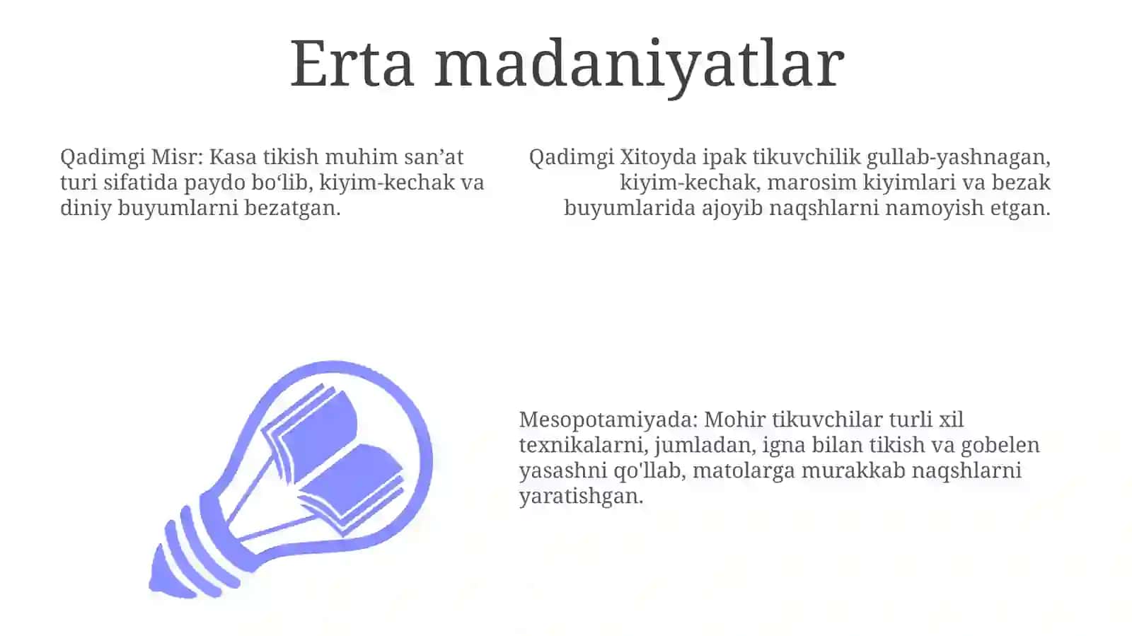 Zardoʻzliksanʼatitarixi,rivojlanishinioʻrganish 3