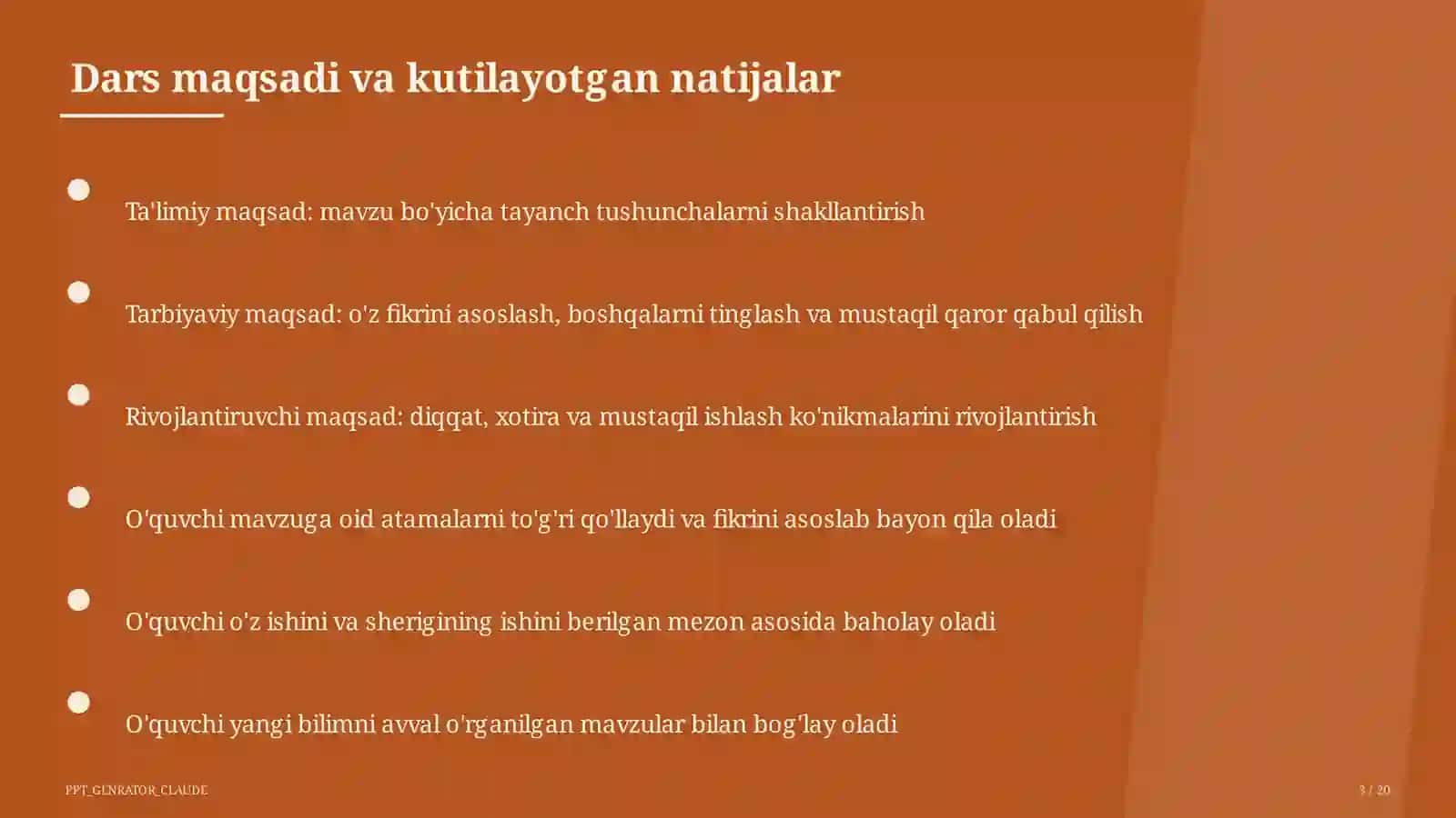 Bir o'zgaruvchili chiziqli tenglamalar (7-sinf) 3