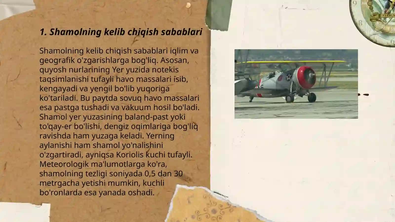 Shamol paydo bo‘lishi? turlari? tezligi? 3