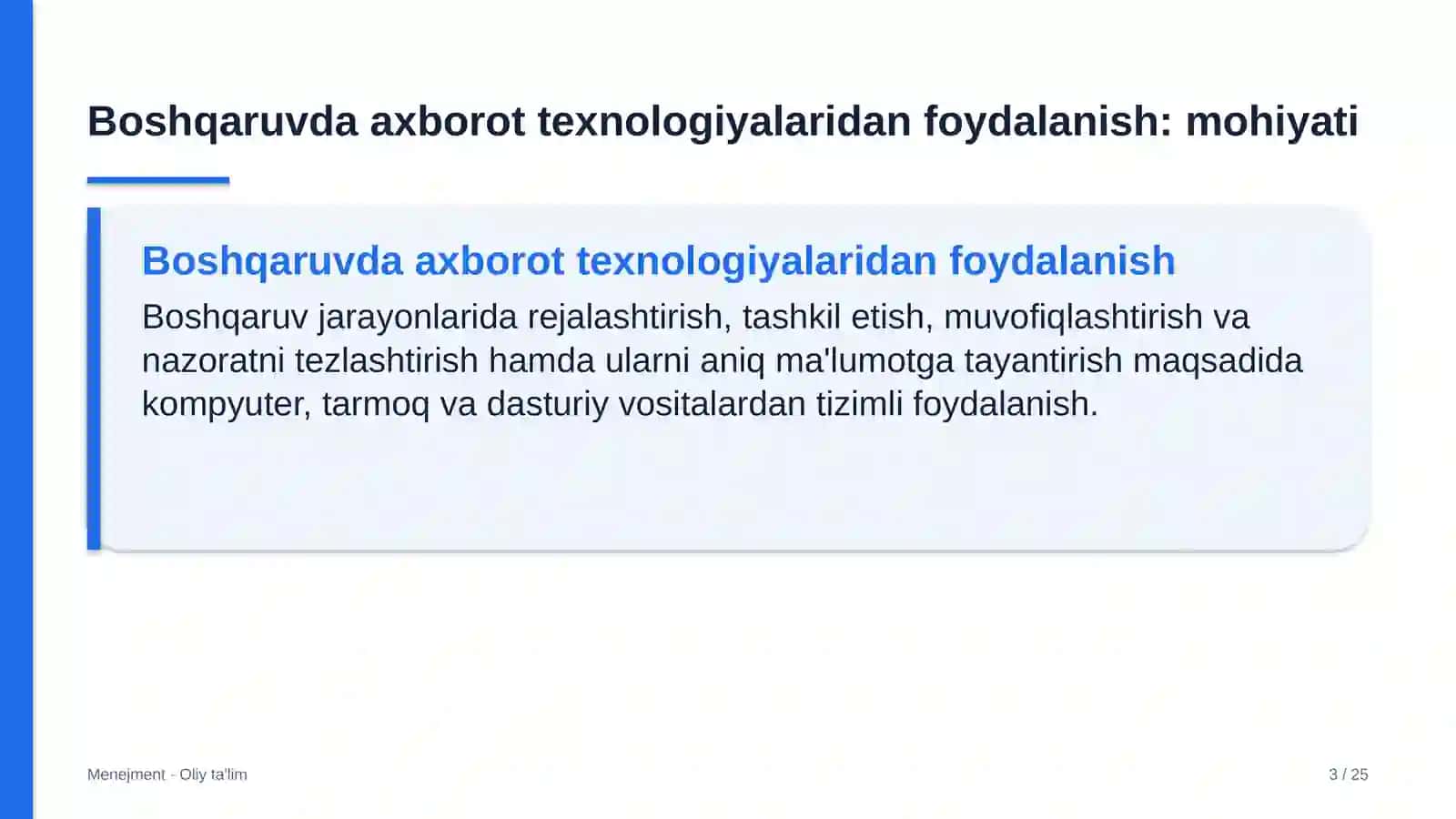 mis sanoatida boshqaruvda axborot texnologiyalaridan foydalanish 5250 3