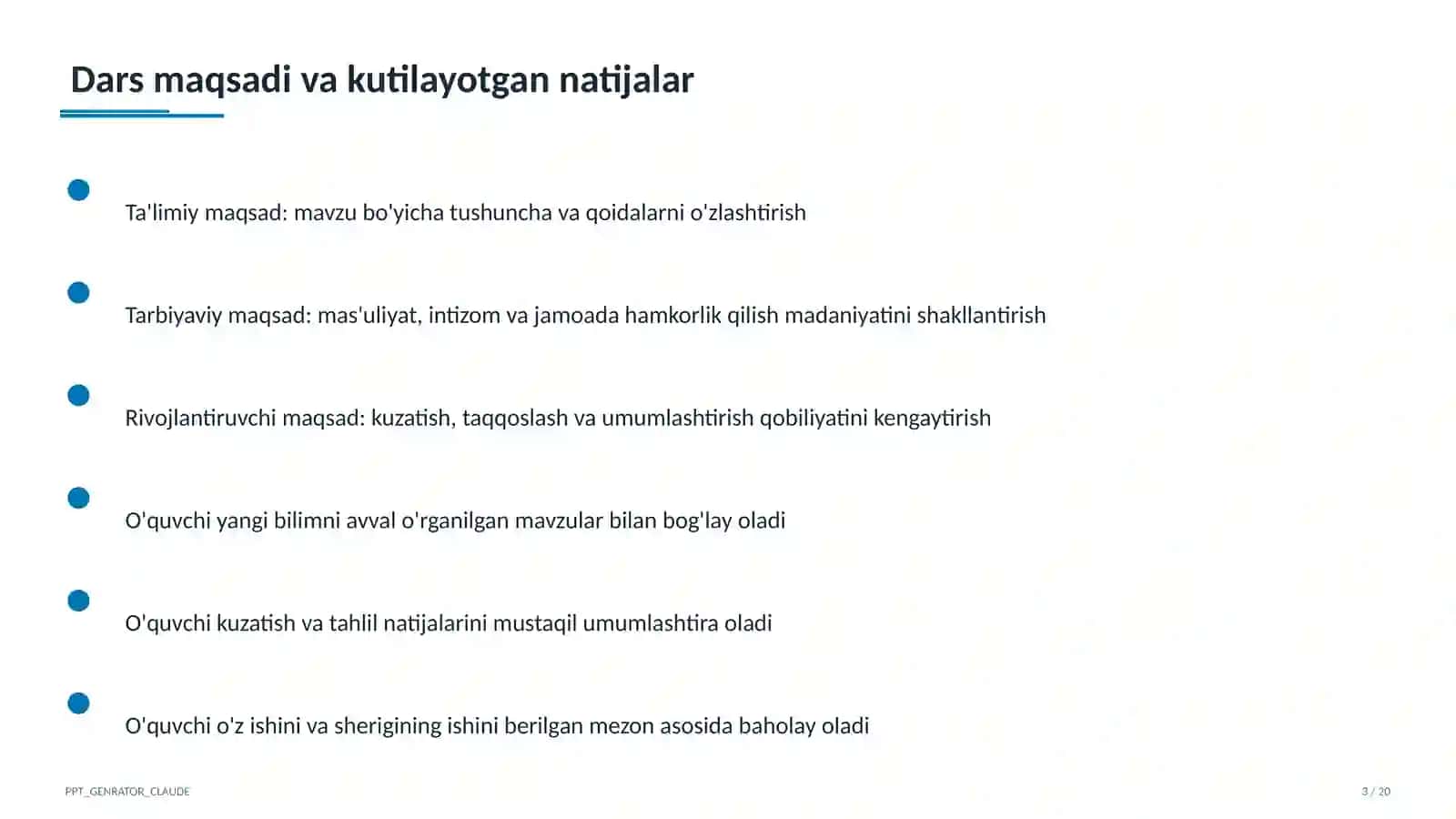 Rus tilida bir bosh bo'lakli gaplar (8-sinf) 3