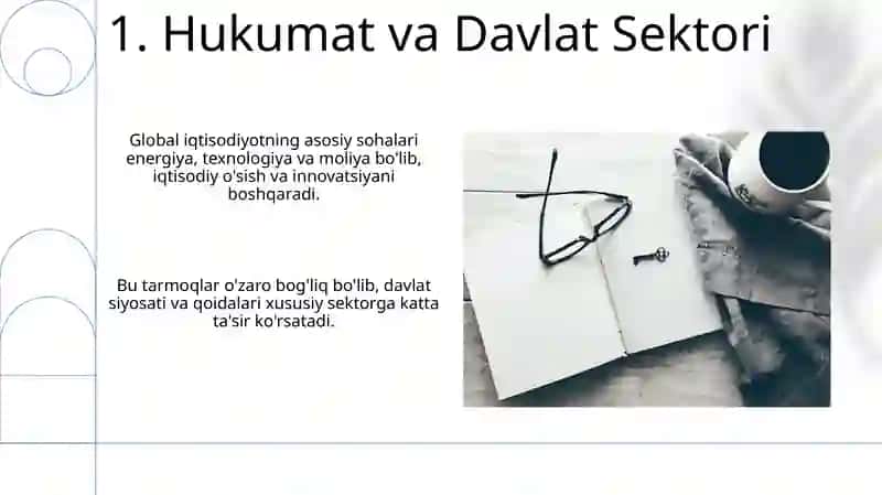 Jahon iqtisodiyotining muhim tarmoqlari 3