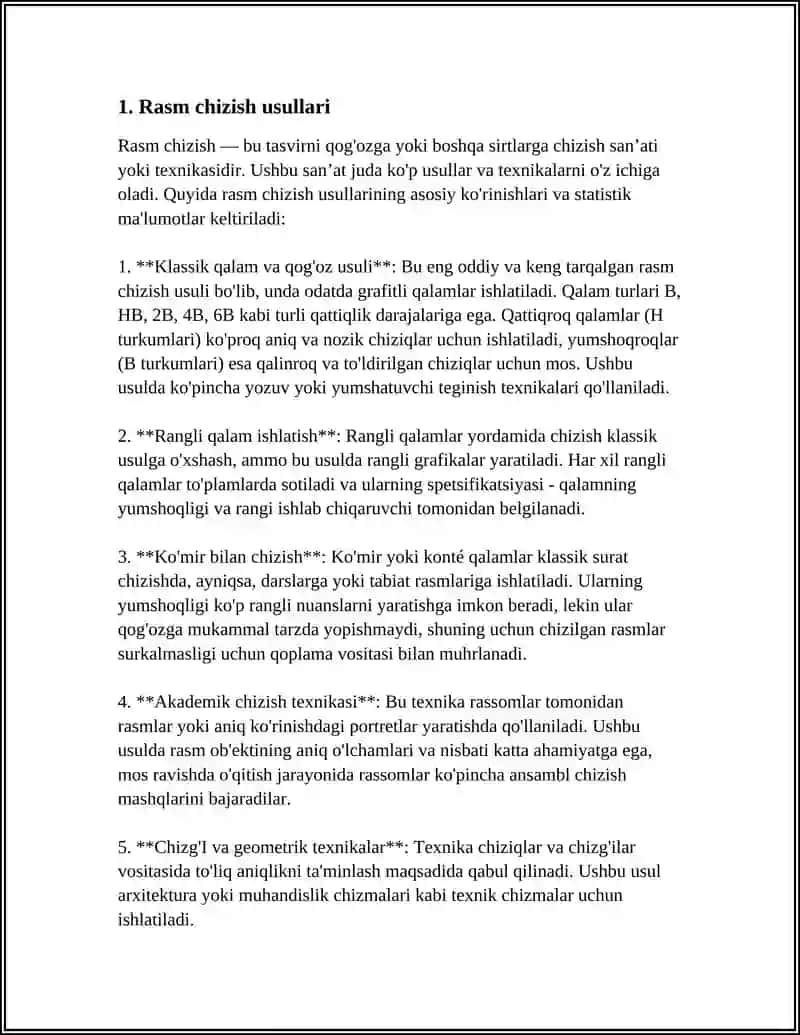 MAKTABGACHA YOSHDAGI BOLALAR IJODIY FAOLIYATINING TURLARI 3