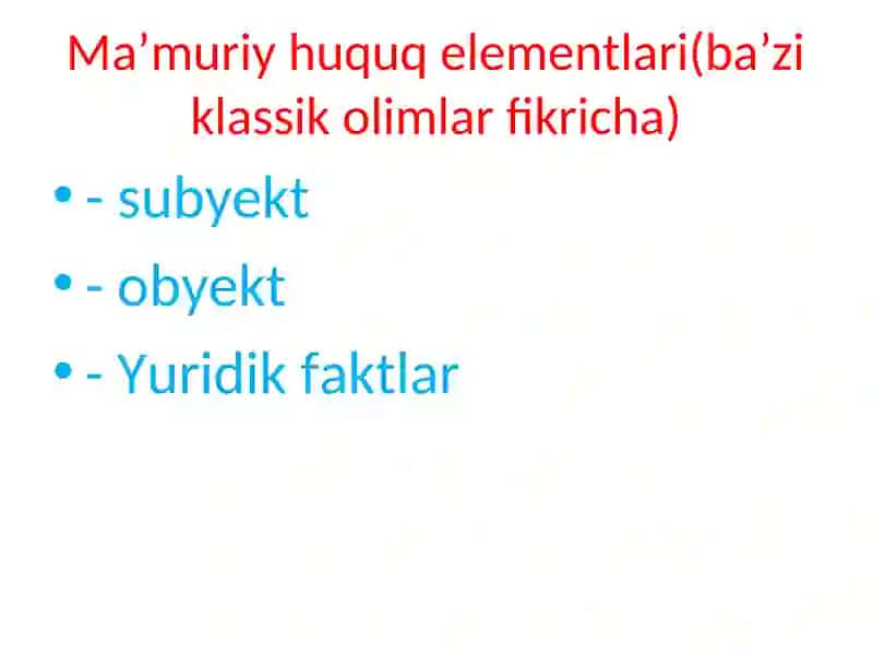 Yurdidik faktlar taqdimot 3