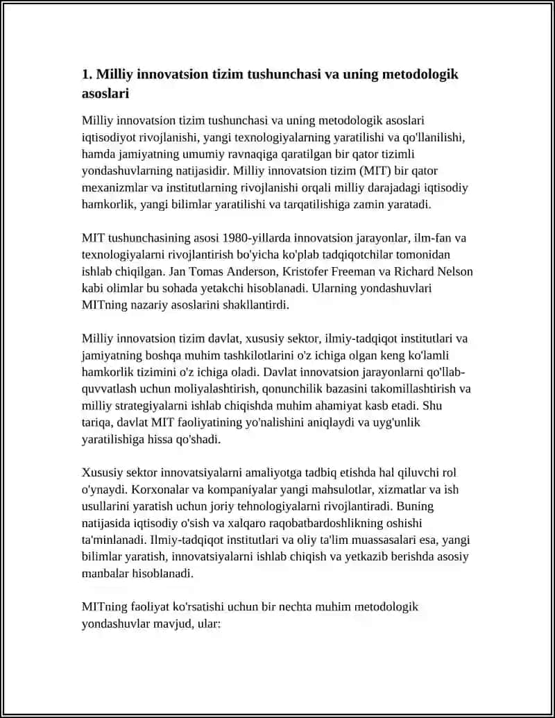 MILLIY INNOVATSION TIZIM SHAKLLANISHIGA METODOLOGIK YONDASHUVLAR 3