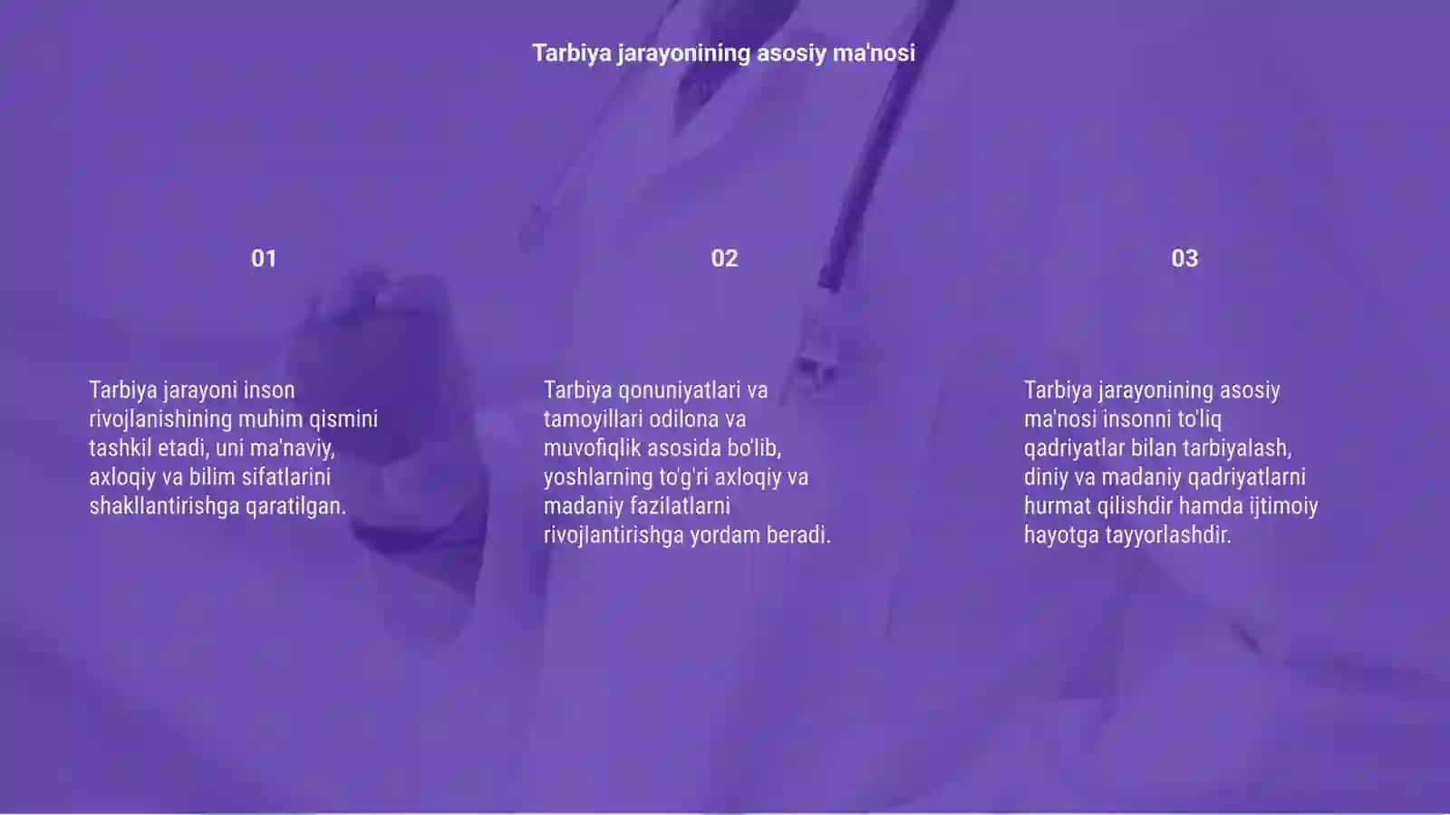Tarbiya jarayoni 3