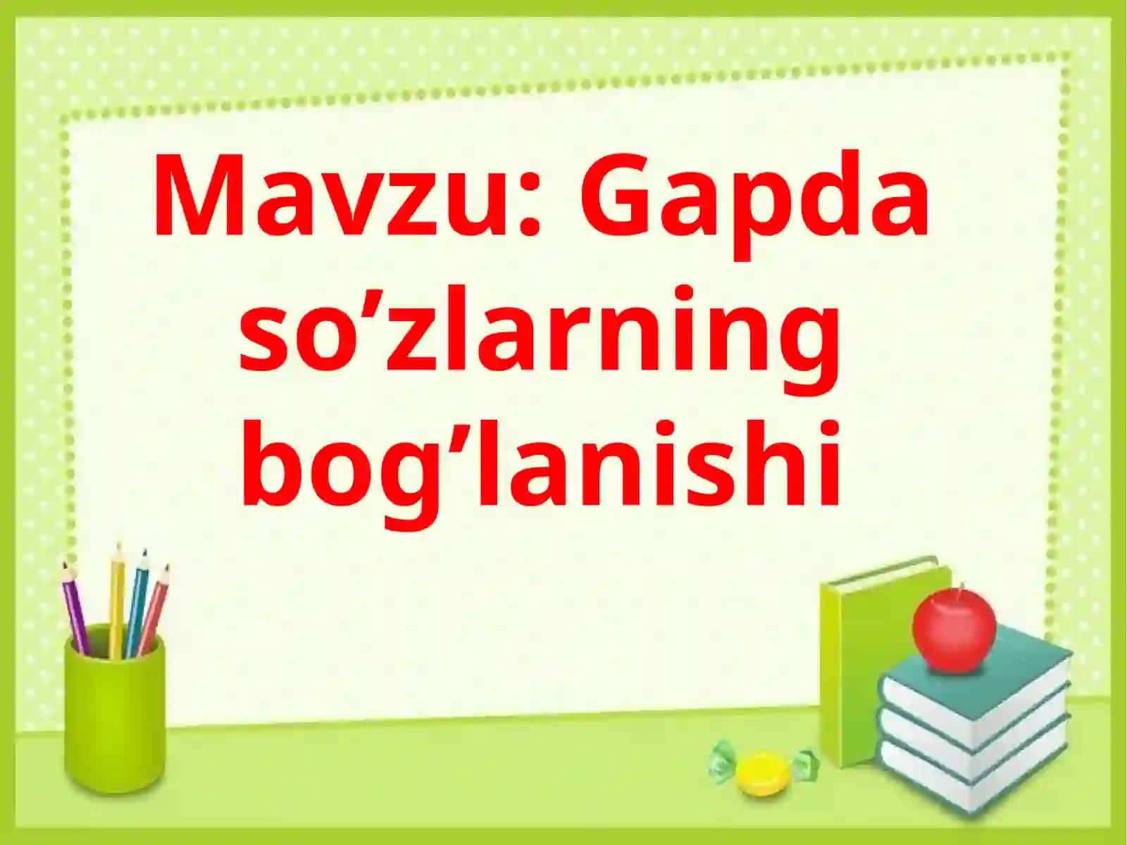 Gapdaso’zlarningbog’lanishi 3