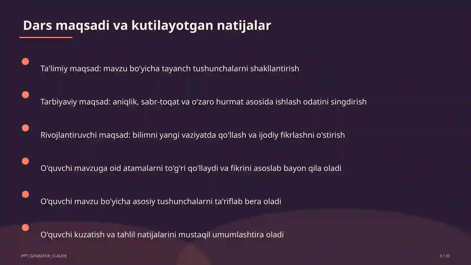 Issiqlik hodisalari: temperatura va ichki energiya (8-sinf) 3