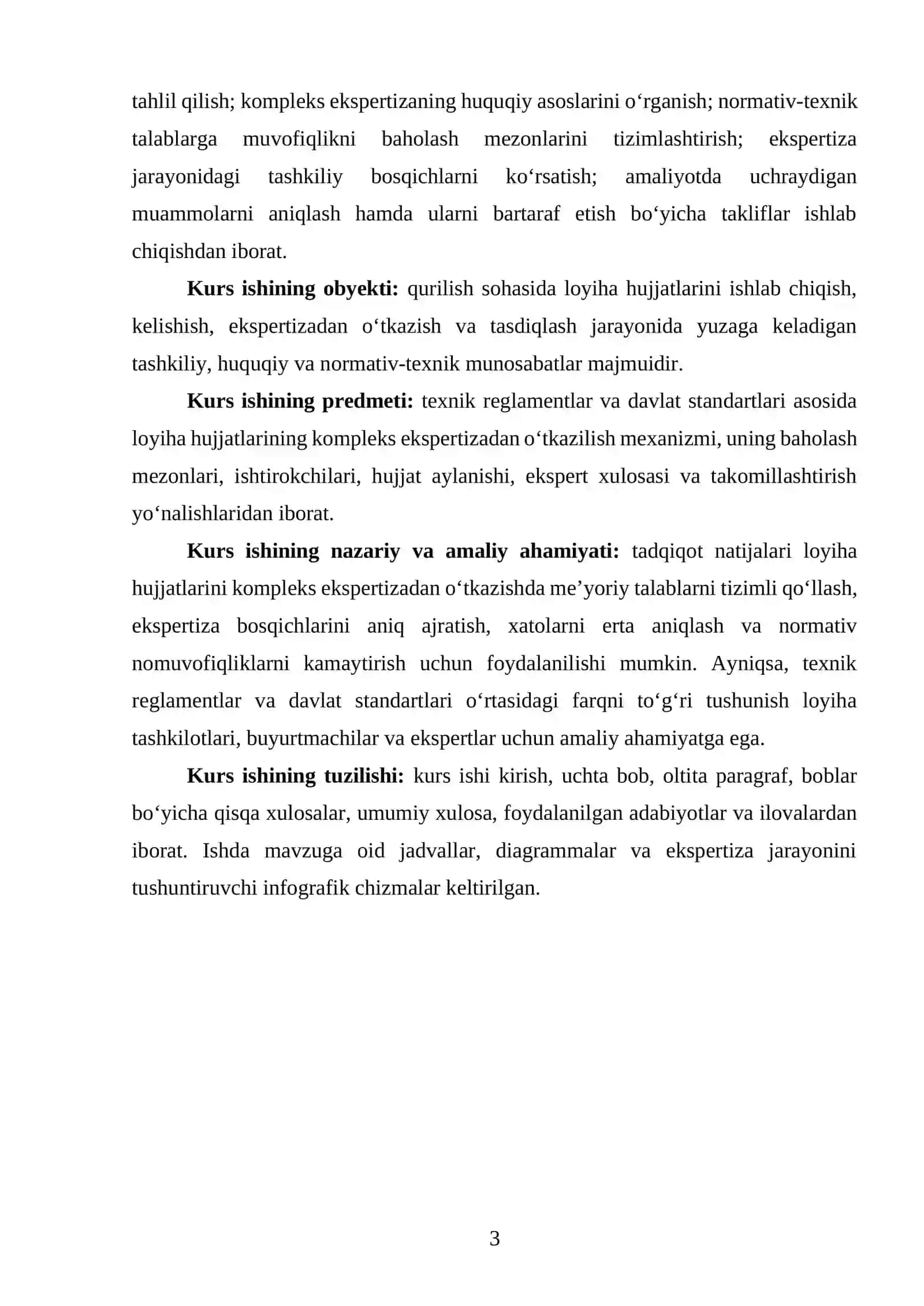 Kurs ishining dolzarbligi 3