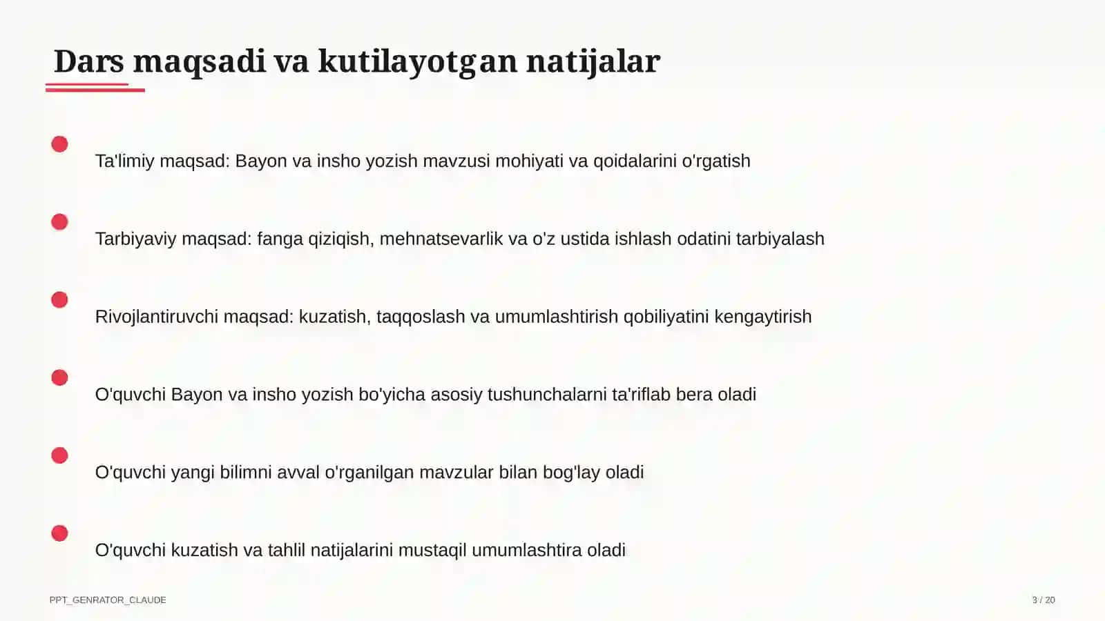 Ona tili va o'qish 3