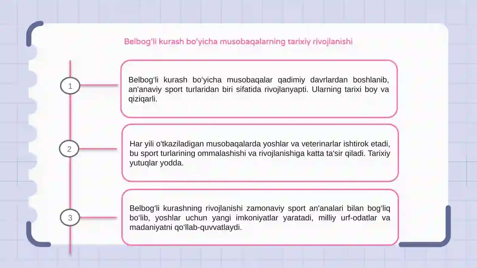Belbog‘li kurash bo‘yicha musobaqalar 3
