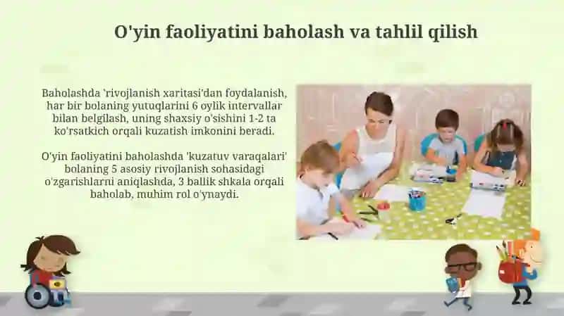O'yin faoliyatini tashkil etish 3