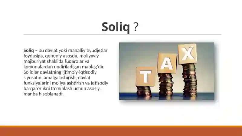 Soliqlar 3