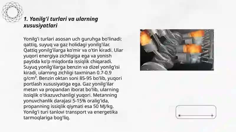 Yonilg'i Yoqish va Suv Tayyorlash Texnologiyasi 3
