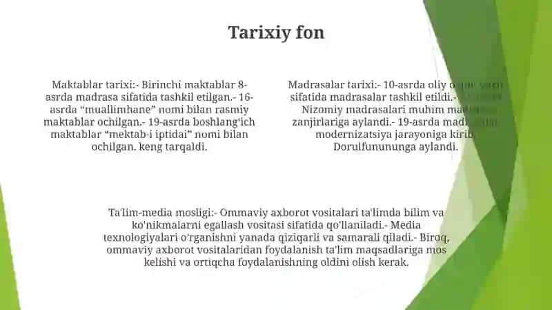 Aqsh MediataʼLimning Kino TaʼLim Bilan Uyğunlashuv Masalasi 3