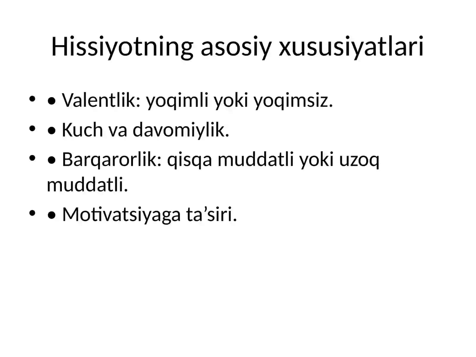 Hissiyot va uning nerv-fiziologik asoslari 3