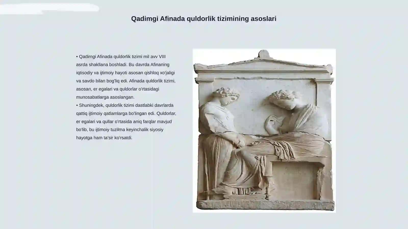 Qadimgi Afinada quldorlik demokratiyasining urnatilishi (mil avv VIII-VI) 3