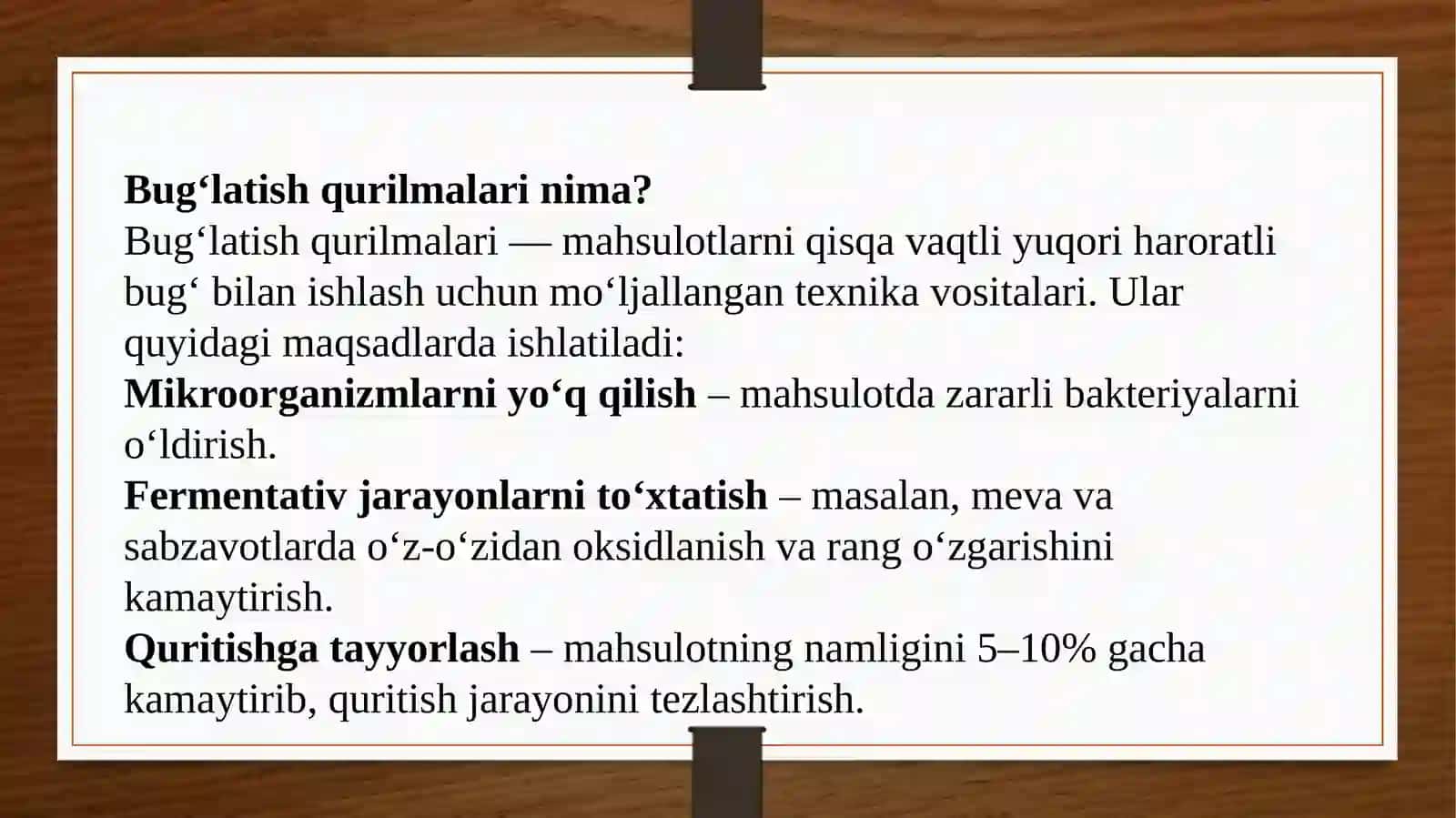 BUG’LATISH JIXOZLARI 3