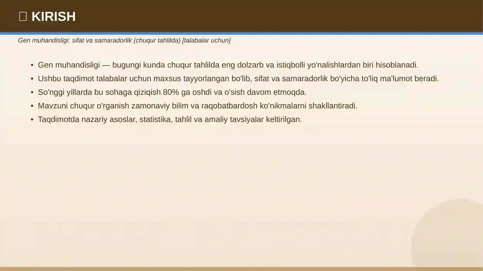 GEN MUHANDISLIGI 3