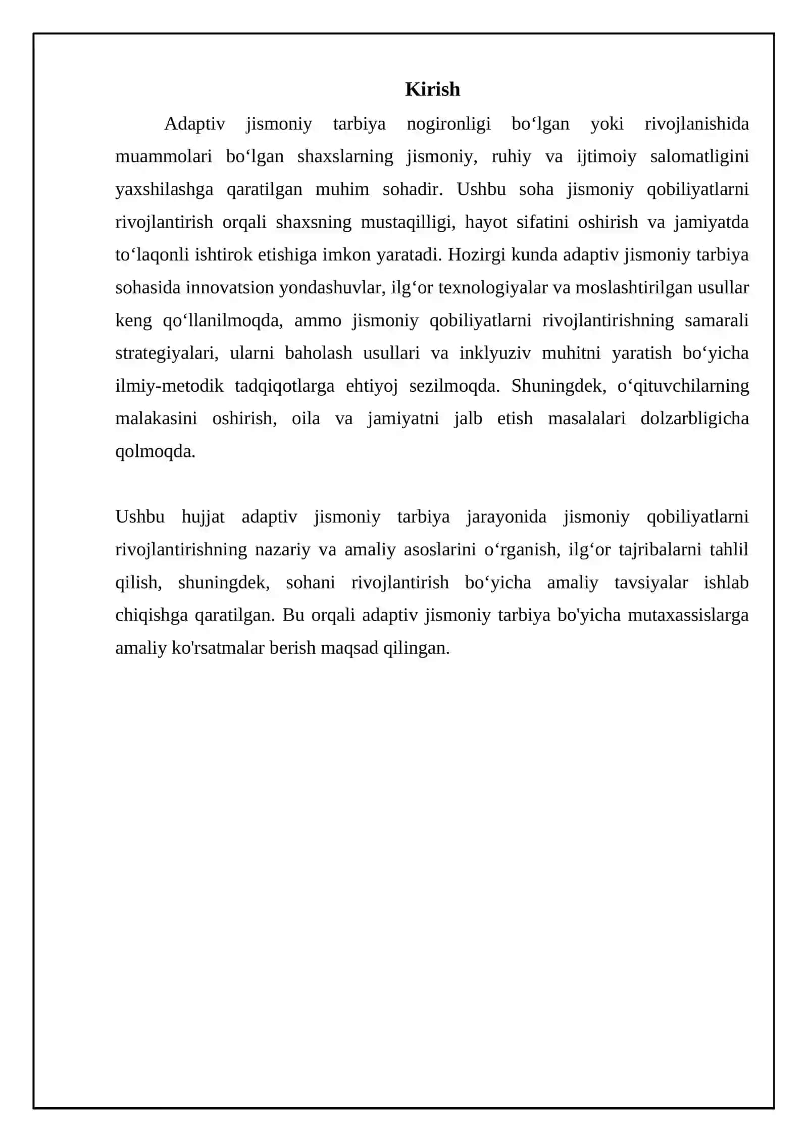 Adaptiv jismoniy tarbiyada jismoniy qobilyatlarni rivojlantirish 3