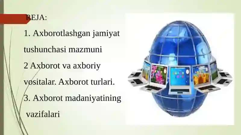 Axborotlashgan jamiyat tushunchasi va uning vazifalari 3