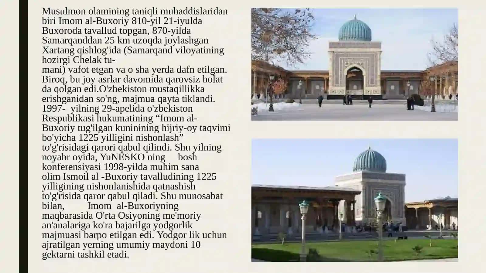Imom al-Buxoriy majmuasi 3