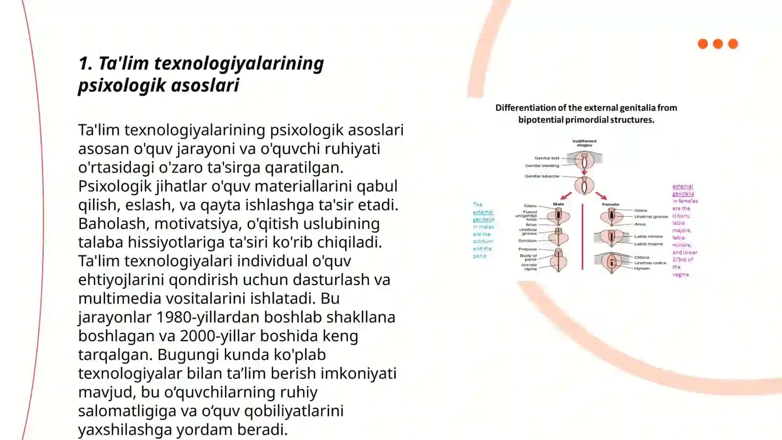 Ta'lim texnologiyalarining psixologik asoslari 3