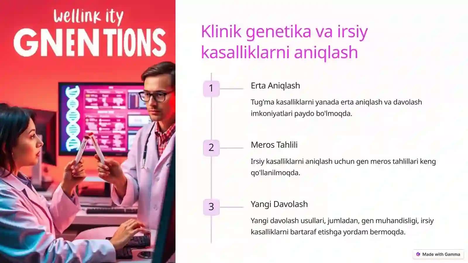 Genetikaning yangi yo'nalishlari 3
